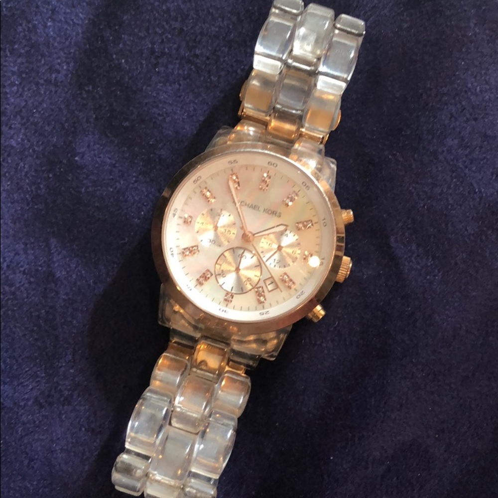 Michael Kors acrylic watch -needs new battery